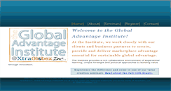 Desktop Screenshot of institute.xtraglobex.com